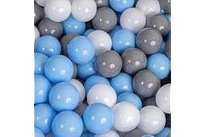 ‎H&F HEIMTEXTILIEN H&F Heimtextilien 200 Bälle für Bällebad Ø 7 cm – Bunte Plastikbälle für Kinder & Babys – Weiche & langlebige Spielbälle – BPA-frei & schadstofffrei – Perfekt für Spielzelt, Hüpfburg & Garten