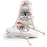 Zungenreiniger aus Kupfer | Ayurvedischer Zungenreiniger | 2 Zungenschaber gegen Mundgeruch | Wissenschaft nachgewiesene Förd