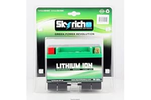 Skyrich - Batterie moto Lithium YTX14-BS 12V 14Ah HJX14