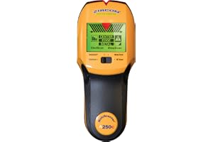 Zircon MultiScanner A250c All-In-One Stud Finder/Metal Detector/Live AC Wire Detection and Scanner