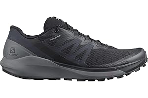 Salomon Sense Ride 5 Zapatillas de Trail Running para Hombre, Amortiguación y respuesta, Agarre versátil, Pala ligera