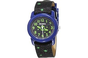 Tikkers Analogowy zegarek kwarcowy dla chłopców z plastikowym paskiem ATK1033