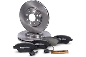 ATEC GERMANY BESTPRICE Set freni asse anteriore incl. dischi freno ventilati Ø 257 mm + pastiglie freno anteriori, compatibile con FIAT GRANDE PUNTO (199_), PUNTO EVO (199_)
