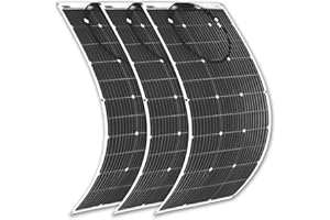 YINGGUANG 3 * 100W (300W) Pannello Solare Flessibile 18V - Modulo Solare ideale per case da giardino, campeggio, casa mobile