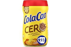 ColaCao, Cacao Soluble Natural con 0% Azúcares Añadidos - 700g