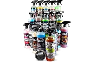AutoFullCar - Mega Kit Completo Limpieza Interior y Exterior Coche FullCarX - Detailing Kit Completo Automóvil Todos los Productos FCX