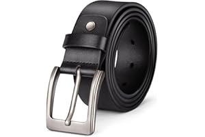 YUGDRUZY Beidseitig Ledergürtel Herren Schwarz,40MM Breit Kürzbar Gürtel Herren Leder Gürtel Herrengürtel Leder Schwarz Herren Gürtel Leder für Hosen und Jean, Geschenke Für Herren