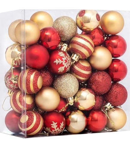 Diyxisk Boule De Noel, 49 Pièces 3cm Boule Sapin De Noel