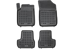 M MOTOS Tapis de Voiture en Caoutchouc pour Citroen C3 II 2009-2016 Améliorez Votre Confort de Voyage avec Le Tapis antidérapant pour Voiture - Tapis de Sol pour Voiture Tous Temps, Protection Contre