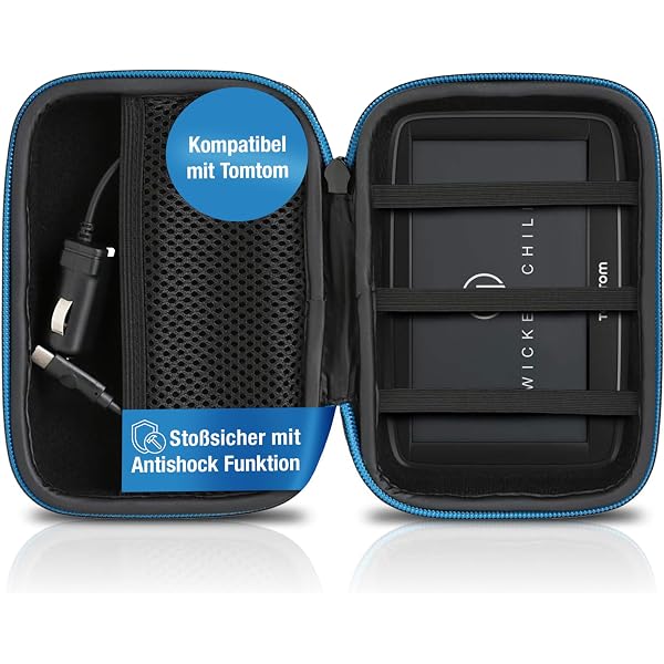 Bewudy 2 Custodie Portatili Per Tappi Per Le Orecchie In ABS, Con Portachiavi, Blu + Nero - 4