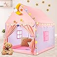 Naxudcoo Kids Play Tent: Kids Tent For Toddlers Girls, Kid Tents With Mat/Star Lights, Tents For Kid Indoor Playhouse, Princess Gifts For Girls Toys Gifts For 3 4 5 6 7 Year Old Girl