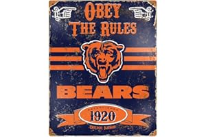 Party Animal NFL geprägte Metallschilder im Vintage-Stil