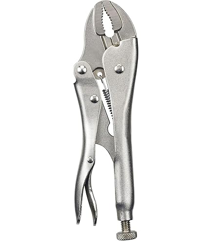 Pinza Autobloccante 5 Pollici - Ganasce Curve, Regolabile, Per Serrare E Fissare Piccole Parti - Foto 3