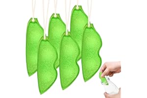 SOETDERT 6 Stück Beans Bottle Cleaning Sponge, Küchenschwämme in Erbsenform, Magic Beans Bottle Cleaner Sponge, Magic Beans Flaschenreiniger Schwamm für Glasflaschen