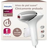 Philips Lumea 8000 Series IPL Hair Removal Device, Laser Alternative, SenseIQ, 3 Attachments for Body, Face and Precision Are