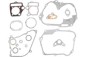 WOOSTAR 52.4mm Big Bore Cylinder Top End Gasket Kit Replacement for 4 Stroke Chinese Taotao Coolster 110cc Engine ATV Quad Go Kart Dirt Bike