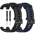 YODI Sporty Silicone watch Strap Band Compatible With Amazfit T-Rex / Amaz fit T-Rex Pro Smart Watch Only Compatible For Amazfit Smartwatch Strap, uses for Men, Women Boys and Girls [ Not for Amazfit T-Rex 2]