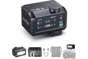 Godox iT30Pro F iT30Pro-F Mini Flash pour Appareil Photo Fujifilm, 2.4G TTL Fujifilm Flash HSS 1/8000s, 560 Flash de Pleine Puissance, Ecran Tactile Couleur, Diffuseur Intégré