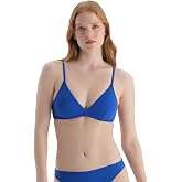 Dagi Kadın &Uuml;&ccedil;gen K&uuml;&ccedil;&uuml;k Bikini &Uuml;st &Ouml;rme Sax Mavisi