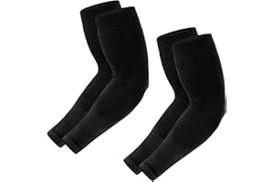 Newbyinn Arm Sleeves for Men Women, Cooling Sleeves to Cover Tattoo Arm, UV Sun Protection, Mid Compression, Tattoo Cover Up, Gaming Sleeve