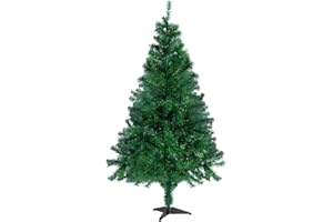 ‎CCLIFE CCLIFE Künstlicher Weihnachtsbaum Nordmanntanne,180cm,600 Astspitzen,Tannenbaum Klein, Spritzguss, Grün, Cushhom