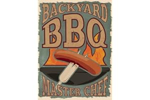 Grindstore Jardin BBQ Master Chef Plaque en 30.5 x 40.7 cm