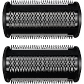 Pack of 2 Replacement Shaver Heads Compatible with Bodygroom | for BG2024 BG2025 BG2028 BG2036 BG2038 BG2040 TT2030 TT2040 YS