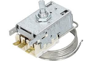 LUTH Premium Profi Parts Thermostat pour réfrigérateurs et congélateurs compatible avec Ranco Liebherr Privileg AEG Juno 6151086 1513061 K59-H1300 K59H1300 (remplace K59-L1287 K59L1287) 899671069599/1