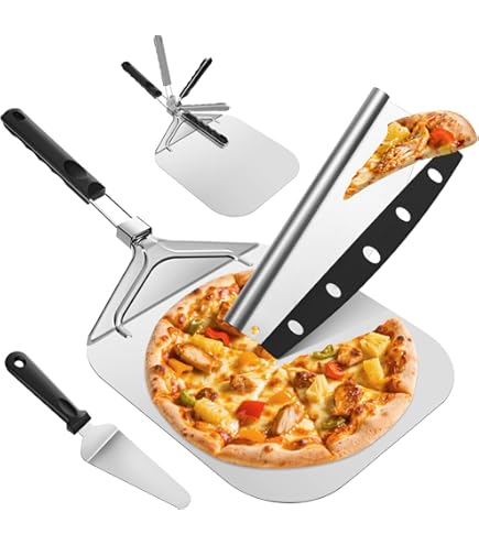 Edelstahl Pizzaschaufel Halter - Wandmontage Für Küchenutensilien & Werkzeuge