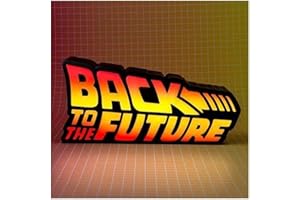 FIZZ CREATIONS Back to The Future Logo Light