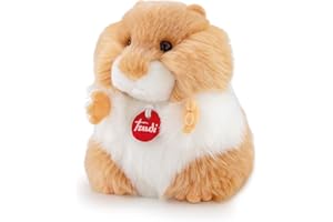 Trudi Fluffy Criceto Peluche Gioco Criceto. Regalo Compleanno e Natale | 16x20x16cm | S | Fluffies | Modello TUDN6000