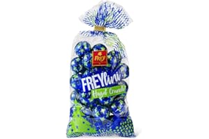 Frey Freylini Hazel Crunch 480g - Balles de Chocolat au Lait Fourrées au Croquant de Noisettes - Sachet de Noël - Chocolat Suisse Certifié UTZ