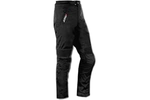 A-pro Cordura Tela Moto pantalones prueba de agua extraíble Termica Touring Hombre 30