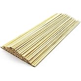 1ABOVE 150 Pieces Natural Wooden Skewers for BBQ，Appetizer, Cocktail, Kabob,Fruit and Chocolate Fountain SIZE-250 MM(10INCH) 
