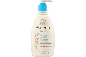 Aveeno Baby Wash and Shampoo - 12 oz