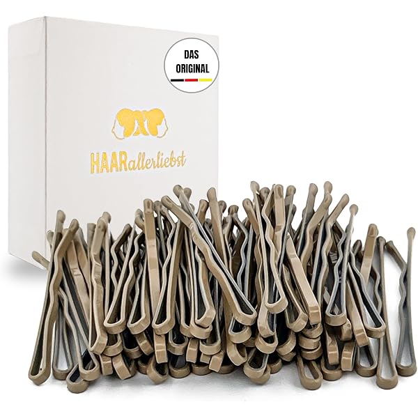 Sonew Brötchen-Haarnadeln Schwarz – Wiederverwendbare Legierungs-Clips, Rutschfest, Für Damen & Mädchen