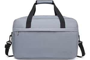 Kono Torba podróżna Weekender Ryanair bagaż podręczny Unisex Gym torba z uchwytem, jasnoszary, M