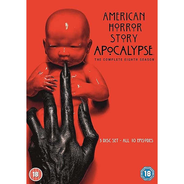 American Horror Story Seasons 1-6 DVD : Evan Peters, Jessica Lange