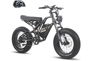 Fafrees F20 Ultra Bicicleta Eléctrica, Fatbike de 20 "x 5,0", E-Bike con Batería de 48V/25 Ah, Suspensión Total, Bici Eléctrica para Hombres, Alcance 80-120 KM