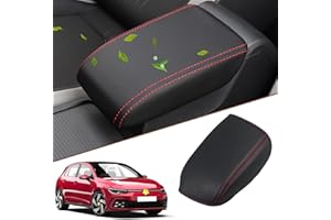 SKTU Armlehnenbezug für Golf 8 MK8 2020-2024 Auto Mittelarmlehne Abdeckung Armlenenabdeckung Armrest Cover