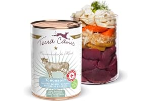 Terra Canis Vitello, carota & finocchio - First Aid, 400g I Alimento dietetico per problemi gastrointestinali I Alimento premium per cani con ingredienti di qualità human-grade al 100%