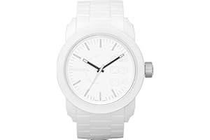 Diesel Montre pour Homme, Taille de boîtier de 44 mm, Bracelet en Silicone