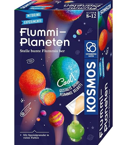 KOSMOS Space Bubbles – Mini Lampada Lava A Razzi Per Bambini Con Istruzioni Multilingua - 5