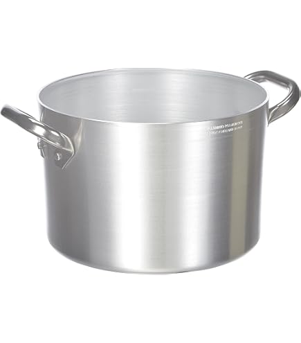 Pentola Scolapomodoro Agnelli In Alluminio - 40x40x38 Cm, Made In Italy, Per Salse E Conserve