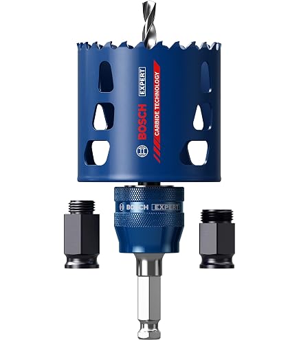 Starrett Hartmetall-Lochsäge 86 Mm – Schneidet Holz, MDF, Kunststoff & Fliesen Schnell & Sauber