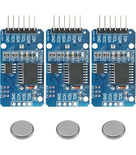 10 pezzi moduli orologio in tempo reale I2C RTC DS1307 AT24C32 per AVR
