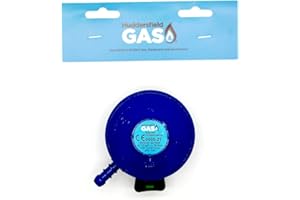 Huddersfield Gas Branded 28mbar BUTANE GAS REGULATOR FOR 21mm CYLINDERS