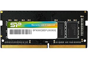 SP SILICON POWER Silicon Power DDR4 16GB 3200MHz (PC4-25600) CL22 SODIMM 260-Pin 1.2V Non-ECC Laptop RAM Notebook Computer Memory SU016GBSFU320F02AB