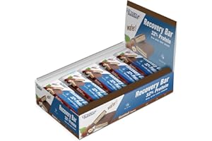 VICTORY ENDURANCE Recovery Bar Sabor . Barrita Recuperadora Con 32% De Proteína (12x50 G), Avellana, 600 Gramo