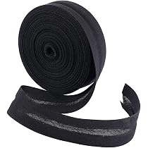 ME:NaMa Schrägband Polyester Satin 10m X 20mm – Hochwertiges Einfassband Für Näharbeiten